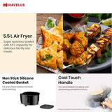 Prolife Stellar Chef 5.5L Digital Air Fryer | Oil-Free Cooking | Black