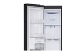 LG 650L Side by Side Refrigerator, Wi-Fi Convertible, DoorCooling+™, Black Mirror Finish, 3 Star GL-B257DBM3