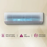 Godrej 1.5 Ton 3 Star Inverter Split Smart AC (2026 Model, HIC 18Z3TG VA IOT4, Copper Condenser, 4-Way Swing, Wi-Fi Voice & App Control, i-Sense Technology, White)