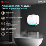 Havells Bianca+ 25L 5 Star Water Heater (White Blue) | Fast Heating | Dual Element