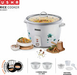 Usha RC28GS1D 2.8L Electric Rice Cooker – White