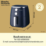 Morphy Richards 5L Classic Crisp Pro Air Fryer (510068) – Healthy Oil-Free Cooking