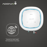 Havells Adonia i 25L 5-Star Smart Storage Water Heater (Geyser) with Wi-Fi Control, Digital Display & LED Indicators – White