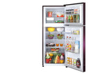 LG 240 L 2 Star Frost Free Double Door Refrigerator with Smart Inverter Compressor, Multi-Air Flow, Toughened Glass Shelves & Red Water Lily Finish – GL-S292SRWY