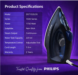 PHILIPS DST1520/20 1750 W Steam Iron (Black)