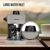 Havells Donato Espresso Coffee Maker 900W | Stainless Steel Body | Stylish Black Design