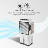 Crompton Optimus 100 Litres Desert Air Cooler for home | Large & Easy Clean Ice Chamber | High Density Honeycomb Pads
