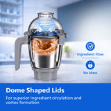 Philips HR7000/00 750W Mixer Grinder with Stainless Steel Jars