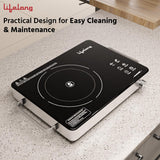 Lifelong LLIRC001 2000W Infrared Induction Stove with Digital Display, Auto Shut-Off & Voltage Protection