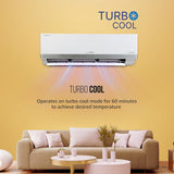 Lloyd 1.5 Ton 3 Star Inverter Split AC (5 in 1 Convertible, Cools Even at 52°C, Anti Corrosion Coating, Copper, Anti-Viral Filter, White with Silver Deco Strip, GLS18I3FOSBW)
