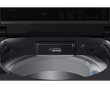 Samsung 8 Kg, 5 Star, AI Energy Mode Wash, Ecobubble, AI VRT+, Super Speed, Soft Closing Door, Wi-Fi, Digital Inverter, Fully-Automatic Top Load Washing Machine (WA80F08S2BTL, Black Caviar)