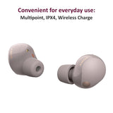 Sony WF-1000XM5 Best Active Noise Cancelling Wireless Bluetooth in Ear Earbuds with Mic, TWS, Up to 36 Hours Battery, 360 Reality Audio- Smoky Pink