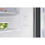 Samsung 350 L, 2 Star, Convertible 5-in-1, Digital Inverter, Frost Free Double Door, WiFi Enabled Bespoke AI Refrigerator (RT38DG5A2BBXHL, Luxe Black, Black)