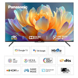 Panasonic 139 cm (55 inches) 4K Ultra HD Smart LED Google TV TH-55PX800DX (4K Colour Engine, HDR 10+, Dolby Vision & Atmos, Home Theatre Built-in with Tweeter)