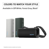 Sony New ULT Field 3 with Massive Bass| 24hr Playtime| Hands Free Calling(with Mic),IP67 (Waterproof,Dustproof,Rustproof),Shoulder Strap,Quick Charge,Wireless Bluetooth Speaker(SRS-ULT30)-Grey