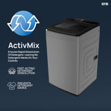 IFB 7 Kg 5 Star with Deep Clean® Technology, AI Powered, Fully Automatic Top Load Washing Machine (TL701MG1, ActivMix, Aqua Energie, Med Grey)