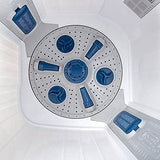 Voltas beko WTT75DBLT 7.5 kg Semi Automatic Washing Machine (Sky Blue)