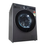 LG 12 Kg 5 Star Fully Automatic Top Load Washing Machine | AI Direct Drive 2.0 | Digital Dial | ez-Dispense | TurboWash 360 Degree | Steam Plus (FX1412A9K, Essence Black)