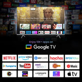Haier 139 cm (55) P7GT Series 4K Ultra HD Smart LED Google TV 55P7GT-P (Grey)