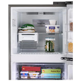 LG GLT3826SNPZ 380L 2 Star Frost Free Double Door Refrigerator | Convertible Freezer | Smart Inverter Compressor | Multi Air Flow | Shiny Steel