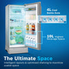 Bosch 207 L, 3 star, Direct-Cool Single Door Refrigerator | 18 Hrs Cooling Retention | 2.5X Faster Cooling | Spacious Multi Box | XL Dry Storage | SuperFreeze (2026 model, CST20S23VI, Fine Steel)