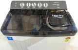 Voltas Beko, A Tata Product 10 Kg 5 Star Semi-Automatic Top Load Washing Machine (WTT100UPA/GRSSWH5PTDA, Grey, Special pulsator and Double waterfall Technology)