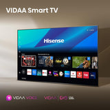 Hisense 189 cm (75 inches) U8Q Series 4K Ultra HD Smart Mini LED PRO TV 75U8Q (Black)
