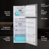 LG 322 L 2 Star Frost-Free Smart Inverter Double Door Refrigerator (GL-S342SPZY, Shiny Steel, Convertible & Multi Air Flow)