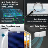 Godrej 2 Ton 3 Star, 5 Years Comprehensive Warranty, 5-In-1 Convertible Cooling, Inverter Split AC (Copper, I-Sense Technology, SIC 24ITC3-WZR, White)