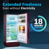 Bosch 207 L, 4 star, Direct-Cool Single Door Refrigerator | 18 Hrs Cooling Retention | 2.5X Faster Cooling | Spacious Multi Box | XL Dry Storage | SuperFreeze (2026 model, CST20W34VI, Feather Wine)