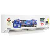 Panasonic EU 7 in 1 Convertible 1Ton 3Star Smart Inverter Split,(100%Copper Condenser, CS/CU-EU12BKY3FM),With MirAie & Matter Certified 55°Tested, High CFM & Eco tough Outdoor Crystal Clean Technology