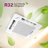Godrej 2 Ton 2 Star Inverter Cassette AC with 5-in-1 Convertible Cooling, 360° Airflow, Self Clean Technology, R32 Refrigerant & Heavy Duty Cooling (AC 2.0T TR CFC 24M2TG WA 4)