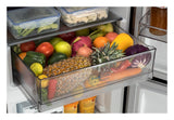 LG GLB3426BDPZ 340L 2 Star Frost Free Bottom Freezer Refrigerator with Smart Inverter Compressor, Door Cooling+, AI ThinQ Wi-Fi, Convertible, Shiny Steel (2026 Model)