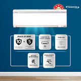 Daikin 1.5 Ton 5 Star Inverter Split AC (Copper,2022,FTKM50U,White)