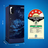 Bosch 187 L, 4 star, Direct-Cool Single Door Refrigerator | 18 Hrs Cooling Retention | 2.5X Faster Cooling | Spacious Multi Box | XL Dry Storage | SuperFreeze (2026 model, CST18B24VI, Sevian Blue)