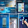 Bosch 207 L, 4 star, Smart Inverter, Direct-Cool Single Door Refrigerator|18 Hrs Cooling Retention |Largest Vegetable Box |Delicate Crisper|2.5x Faster Cooling (2026 Model, Feather Blue,CST20B34AI)