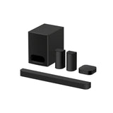 Sony Bravia Theatre System 6(HT-S60) Real 5.1ch 1000W,Dolby Atmos/DTS:X Soundbar Home Theatre with Powerful subwoofer & Wireless Rear Speakers,Voice Zoom3,BCA App, Bluetooth,HDMI eARC