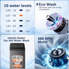 Bosch 9 KG 5 Star Fully Automatic Top Loading Washing Machine,Inbuilt Heater,Glass Lid with chrome finish,Tempered Glass with Soft Closing Lid,Unique display with 10 Button, Vietnam Black,(WOE90EV0IN)
