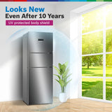 Bosch 335L, 3 Star, Max Flex Convert Frost Free Triple Door Refrigerator | 8-in-1 Convertible Storage Modes | 57L Extra Convertible Zone | Cool Extend up to 18 hours (CMC36K03NI, Smoky Silver)