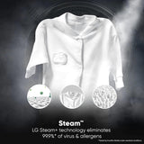 LG 10 Kg 5 Star Ai Direct Drive Wi-Fi Inverter Front Load Automatic Washing Machine (Fhp1410Z7P, Turbowash & Steam For Hygiene Wash, Platinum)