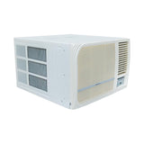 Kelvinator 1 Ton 2 Star Fixed Speed 5 In 1 Expandable Window Ac (Copper,White With Blue Fin Coating,PM 2.5 Filter KAW-F12BPSC) (Open Box / Without Box)