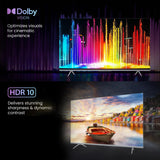 Haier 139 cm (55) P7GT Series 4K Ultra HD Smart LED Google TV 55P7GT-P (Grey)