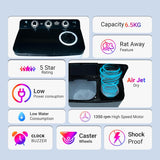 Power Guard 6.5 kg 5 Star Semi-Automatic Top Loading Washing Machine Appliance (PG65WMBKOP)