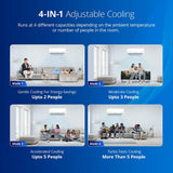 Voltas 2024 Model 1.5 Ton 3 Star Split Inverter AC - Ivory White (183V VECTRA ZENITH SILVER (4503752), Copper Condenser)