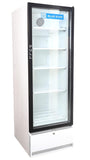 Blue Star SC375F 375 Litres Single Door Visi Cooler | Ventilated Cooling | LED Lighting | Adjustable Shelves | White