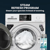 IFB 7 Kg 5 Star Powered by AI with 9 Swirl Wash, WiFi, Fully Automatic Front Load Washing Machine (SERENA SXN 7012 CMS, Steam Refresh Program with Eco Inverter, Rich Silver)