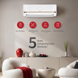 Hitachi 1.5 Ton 3 Star Hot & Cold New star rated, Inverter Split AC (Copper, Smart View Display, 4 Way Swing, ice Clean Cooling, 2026 Model, RAS.G318PHDIST, White)