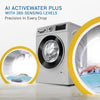 Bosch 10.5/6 KG Inverter Fully Automatic Front Load Washer Dryer with LED TOUCH DISPLAY (WNA264U9IN,Silver)