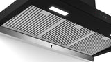 Bosch 90 cm Self Clean Technology glass Kitchen Chimney (HOOD DWBA98G60I, Oil collector Filter technology, Touch Control, Black) - DWBA98G60I