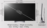 LG 139 cm (55 inches) 4K Ultra HD Smart OLED TV OLED55G3PSA (Black